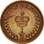 Coin, Great Britain, Elizabeth II, 1/2 New Penny, 1974, EF(40-45), Bronze