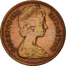 Coin, Great Britain, Elizabeth II, 1/2 Penny, 1982, EF(40-45), Bronze, KM:926