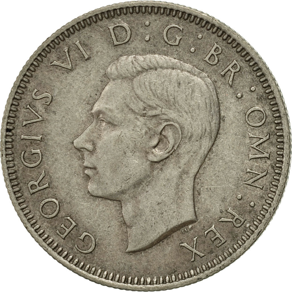 Coin, Great Britain, George VI, Shilling, 1946, EF(40-45), Silver, KM:854