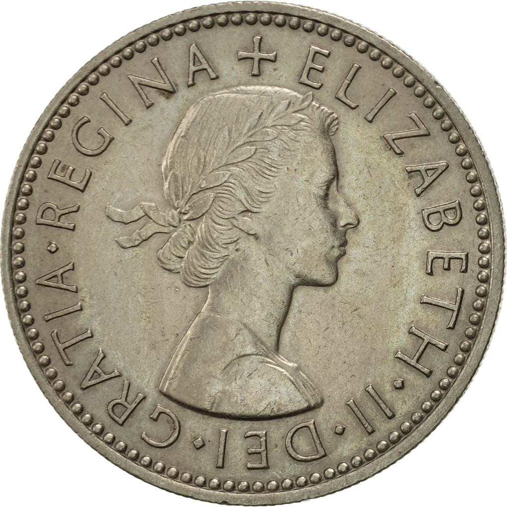 Monnaie, Grande-Bretagne, Elizabeth II, Shilling, 1956, SUP, Copper-nickel