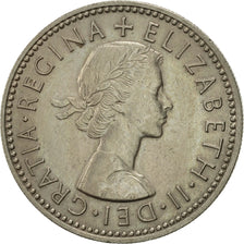 Monnaie, Grande-Bretagne, Elizabeth II, Shilling, 1956, SUP, Copper-nickel