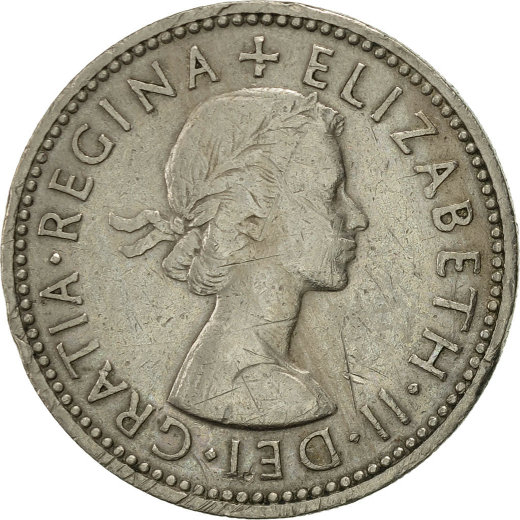 Monnaie, Grande-Bretagne, Elizabeth II, Shilling, 1959, SUP, Copper-nickel