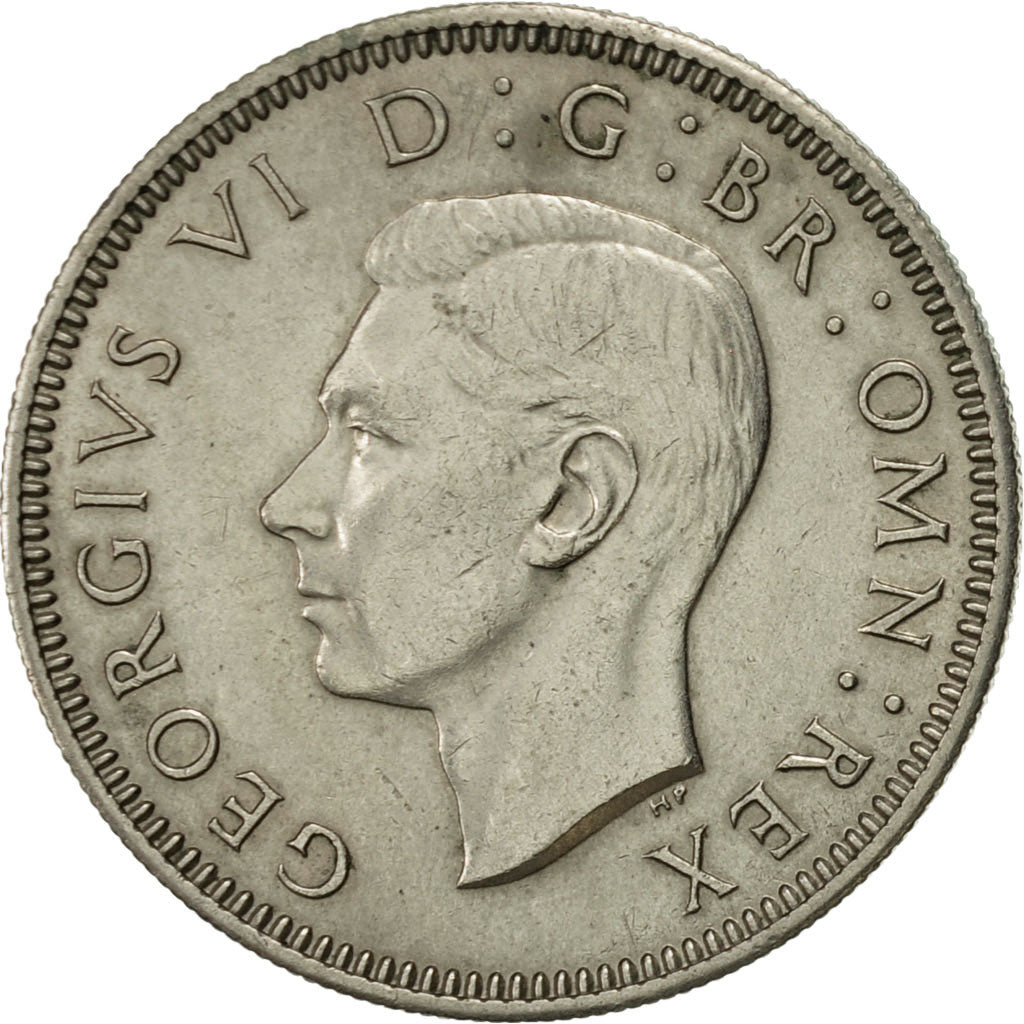 Coin, Great Britain, George VI, Shilling, 1950, AU(55-58), Copper-nickel, KM:877