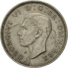Coin, Great Britain, George VI, Shilling, 1947, AU(55-58), Copper-nickel, KM:864