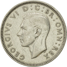 Great Britain, George VI, Shilling, 1941, AU(55-58), Silver, KM:854