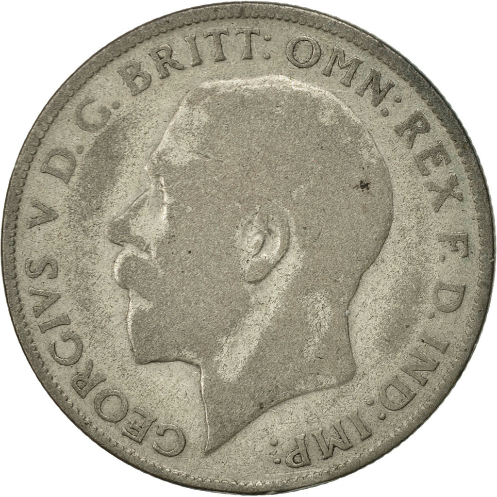 Coin, Great Britain, George V, Florin, Two Shillings, 1926, VF(20-25), Silver
