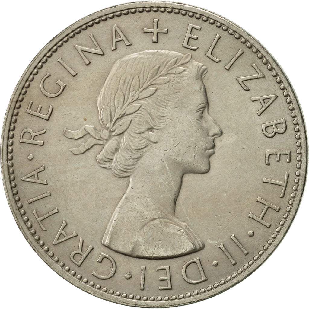 Grande-Bretagne, Elizabeth II, 1/2 Crown, 1967, SUP, Copper-nickel, KM:907