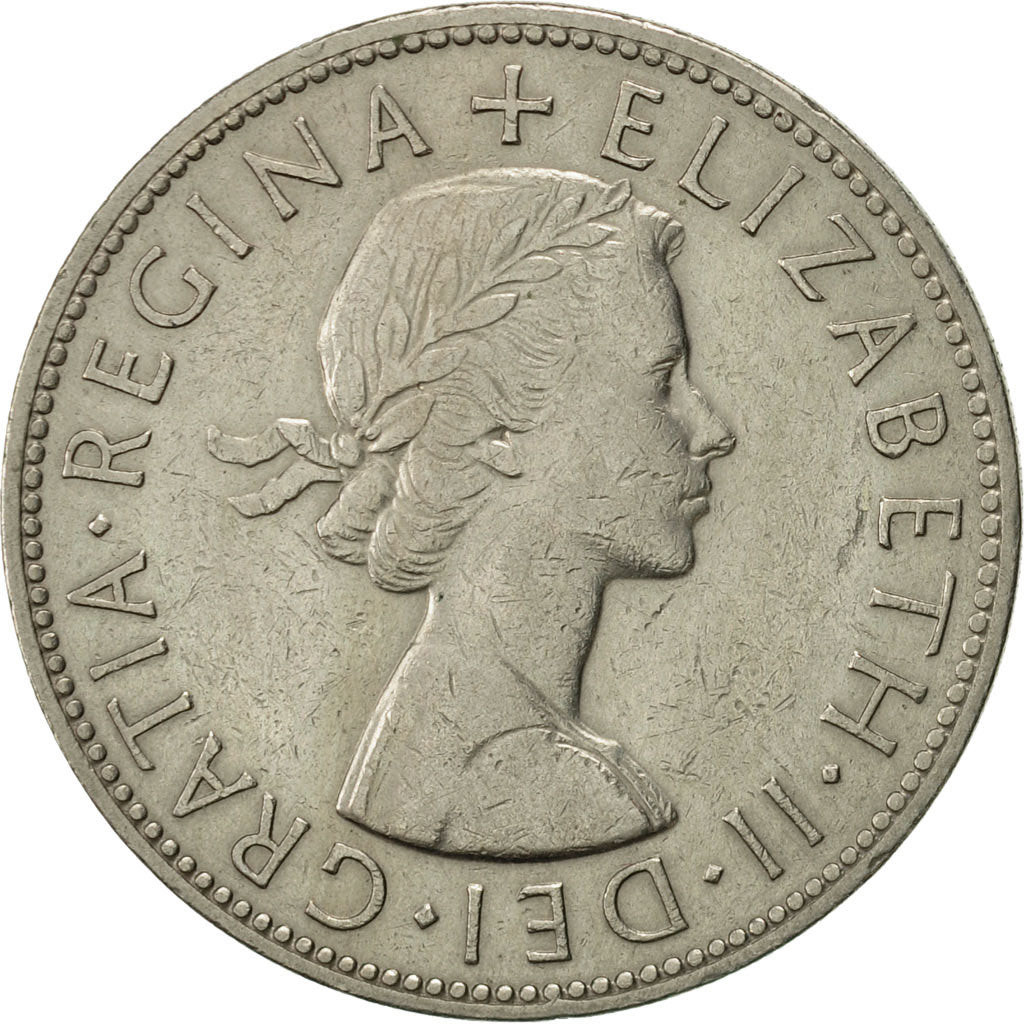 Moneta, Gran Bretagna, Elizabeth II, 1/2 Crown, 1963, SPL-, Rame-nichel, KM:907