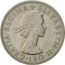 Moneta, Gran Bretagna, Elizabeth II, 1/2 Crown, 1963, SPL-, Rame-nichel, KM:907