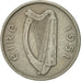 IRELAND REPUBLIC, Florin, 1951, AU(55-58), Copper-nickel, KM:15a