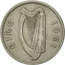 Moneda, REPÚBLICA DE IRLANDA, Florin, 1961, MBC, Cobre - níquel, KM:15a