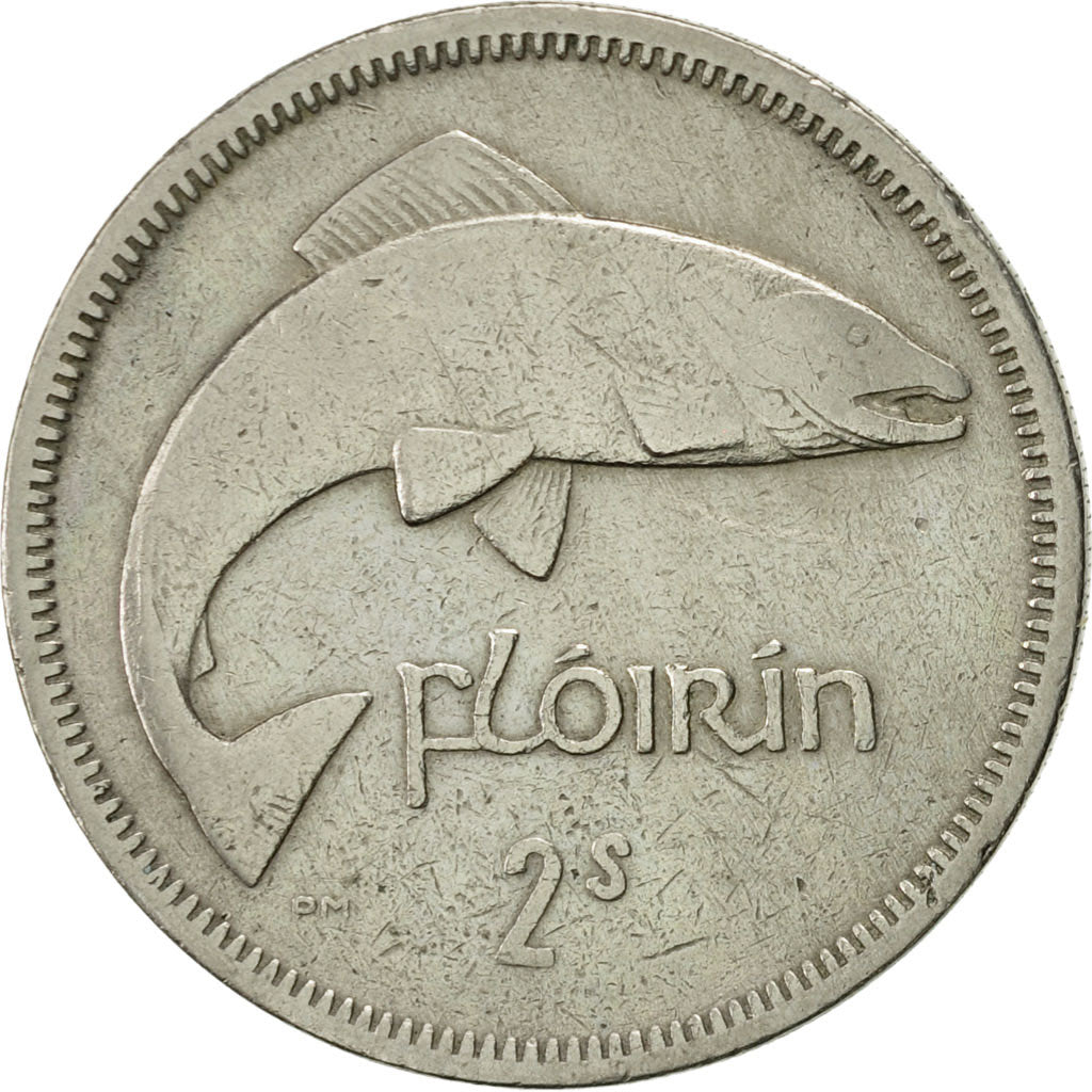 Coin, IRELAND REPUBLIC, Florin, 1961, EF(40-45), Copper-nickel, KM:15a