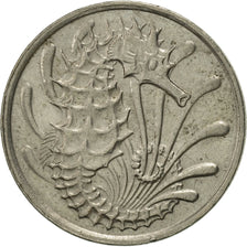Münze, Singapur, 10 Cents, 1984, Singapore Mint, VZ, Copper-nickel, KM:3