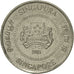Moneda, Singapur, 10 Cents, 1985, British Royal Mint, EBC, Cobre - níquel