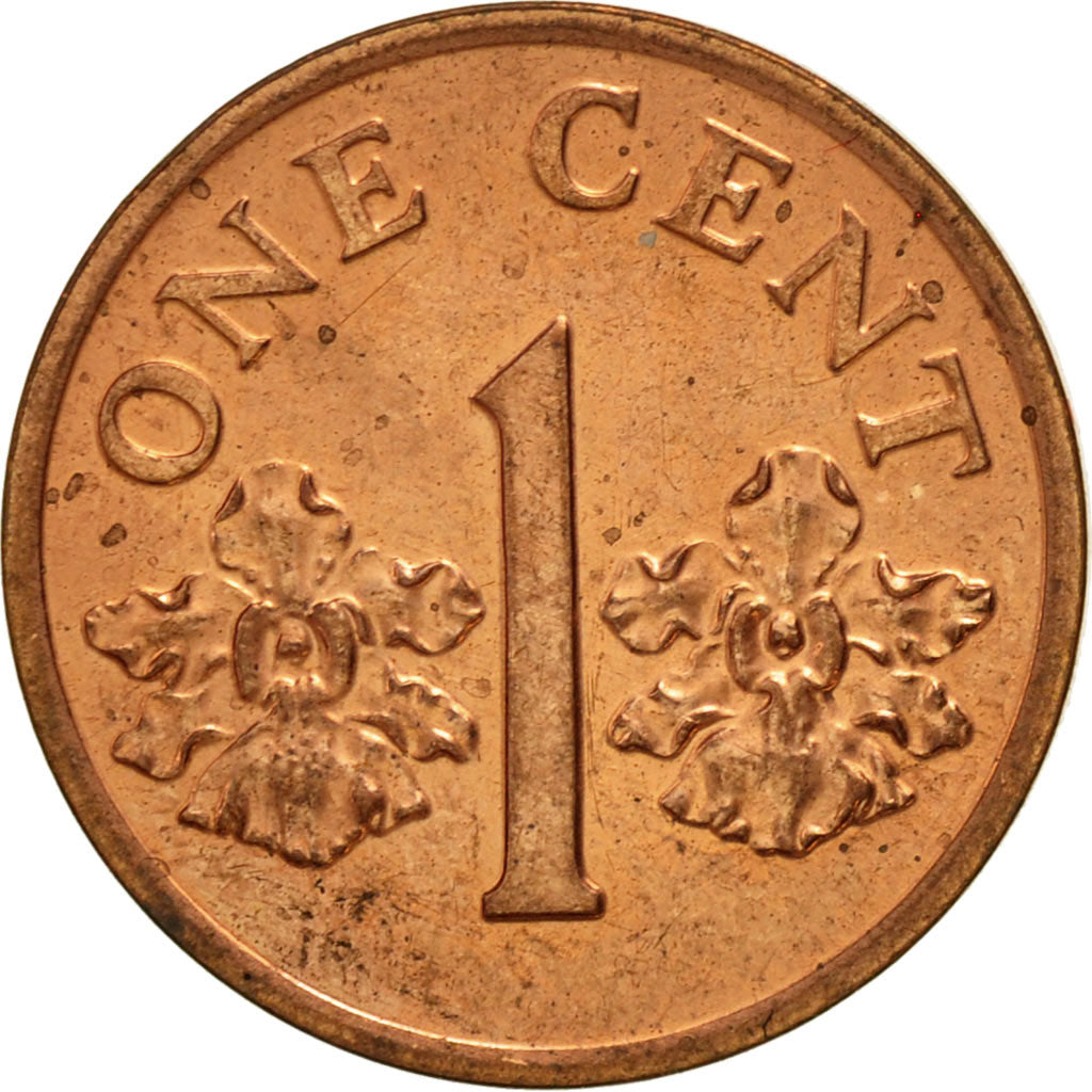 Monnaie, Singapour, Cent, 1992, Singapore Mint, SUP, Copper Plated Zinc, KM:98