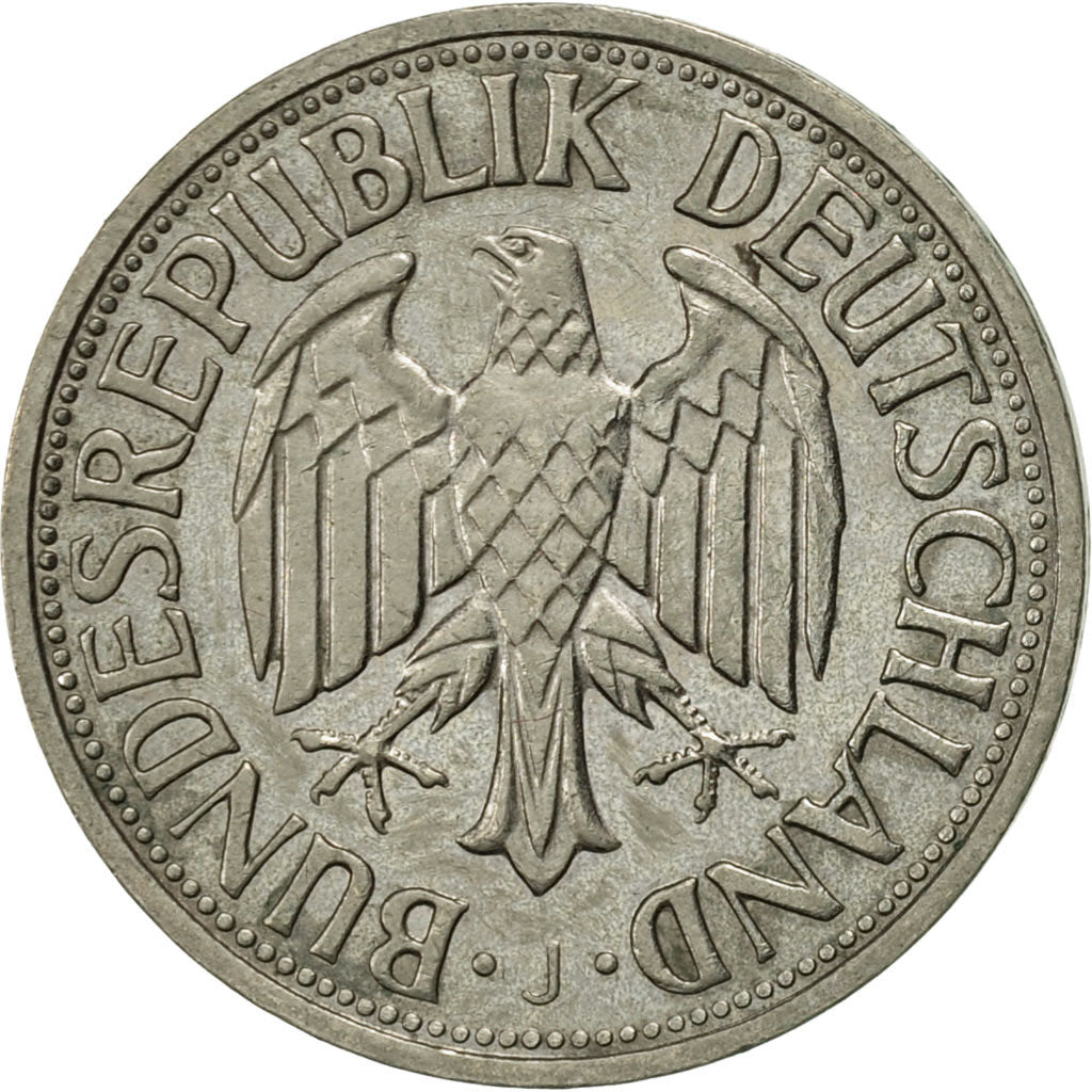 Coin, GERMANY - FEDERAL REPUBLIC, Mark, 1971, Hambourg, AU(55-58)