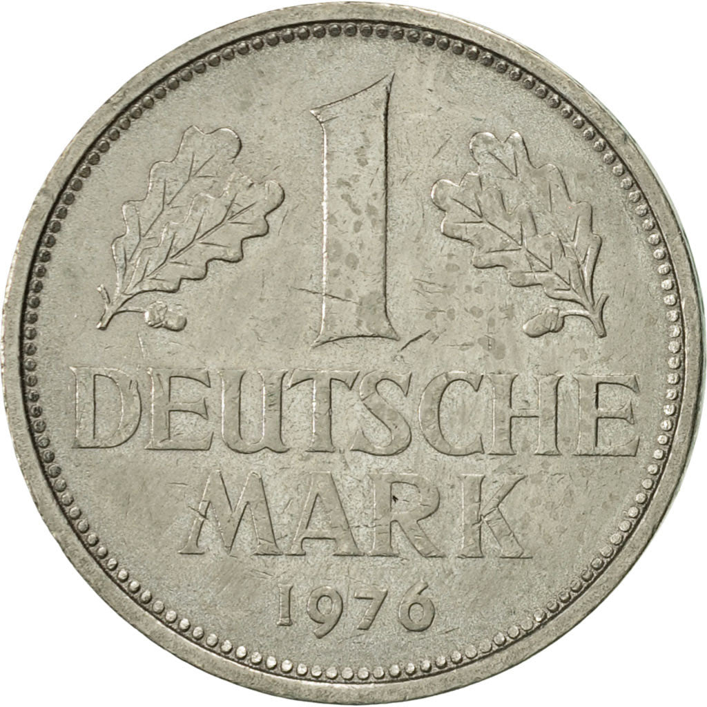 Coin, GERMANY - FEDERAL REPUBLIC, Mark, 1976, Stuttgart, AU(55-58)