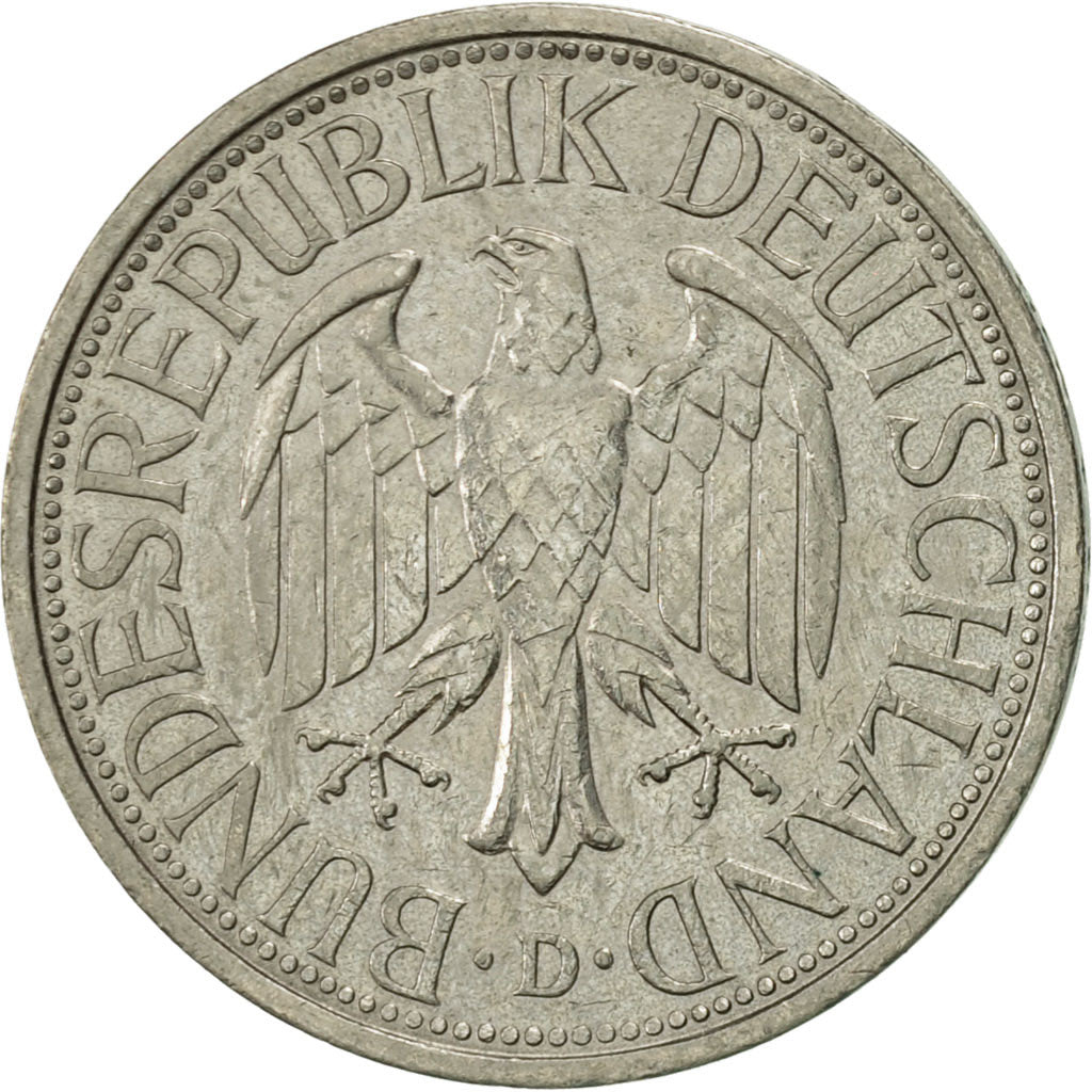 Coin, GERMANY - FEDERAL REPUBLIC, Mark, 1974, Munich, AU(55-58), Copper-nickel