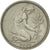 Moneta, Niemcy - RFN, 50 Pfennig, 1969, Karlsruhe, AU(55-58), Miedź-Nikiel