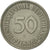 Monnaie, République fédérale allemande, 50 Pfennig, 1969, Karlsruhe, SUP