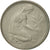 Moneta, Niemcy - RFN, 50 Pfennig, 1970, Stuttgart, AU(55-58), Miedź-Nikiel
