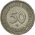 Moneta, Niemcy - RFN, 50 Pfennig, 1966, Munich, EF(40-45), Miedź-Nikiel