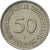 Coin, GERMANY - FEDERAL REPUBLIC, 50 Pfennig, 1976, Stuttgart, EF(40-45)