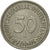 Monnaie, République fédérale allemande, 50 Pfennig, 1950, Karlsruhe, TTB