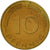 Monnaie, République fédérale allemande, 10 Pfennig, 1978, Karlsruhe, TTB