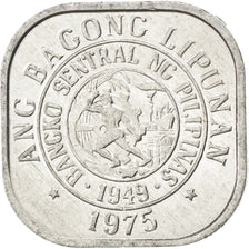 PHILIPPINES, Sentimo, 1975, KM #205, MS(60-62), Aluminum, 19, 1.21