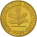Monnaie, République fédérale allemande, 10 Pfennig, 1991, Stuttgart, TTB