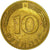 Moneta, Niemcy - RFN, 10 Pfennig, 1982, Munich, EF(40-45), Mosiądz powlekany