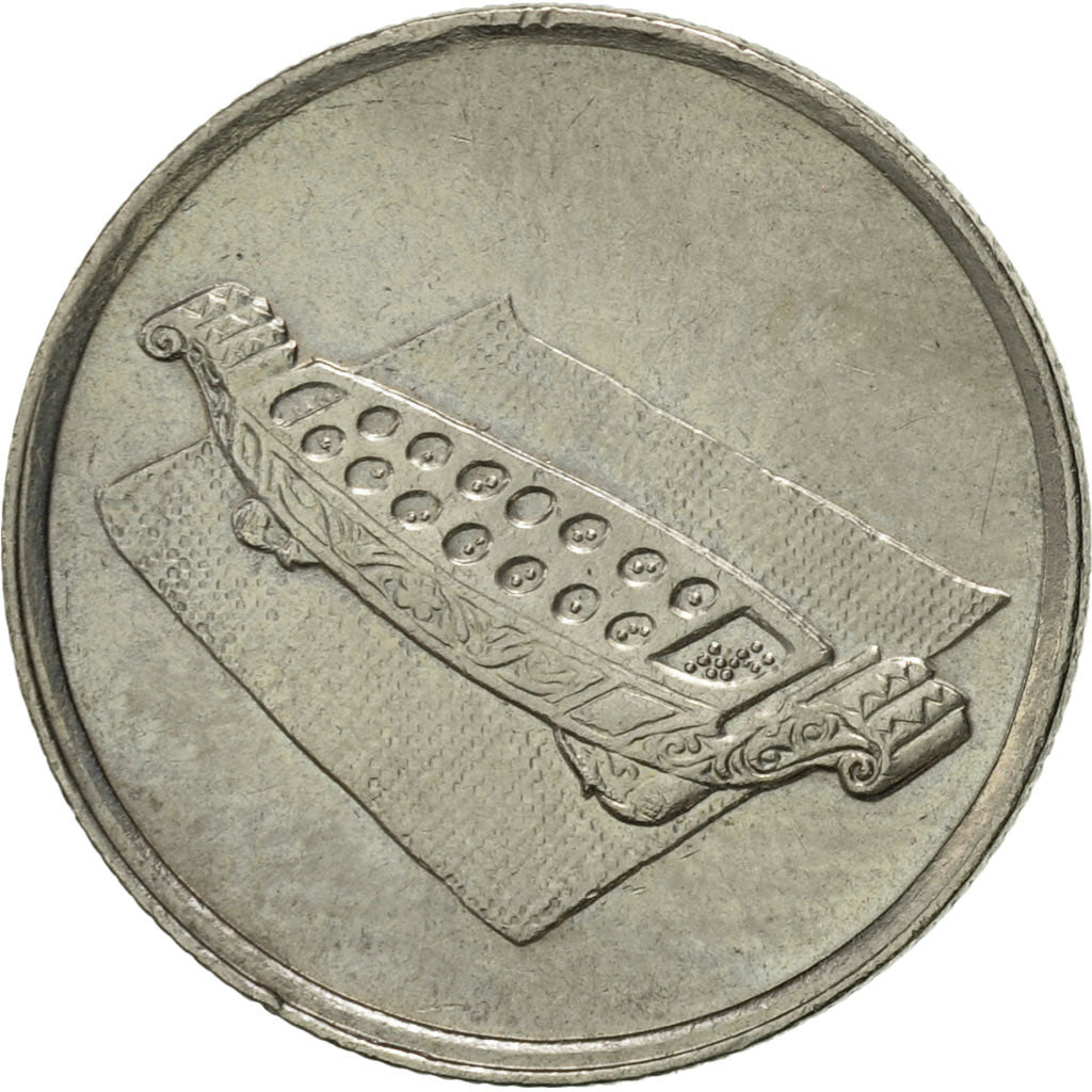 Coin, Malaysia, 10 Sen, 1990, AU(50-53), Copper-nickel, KM:51
