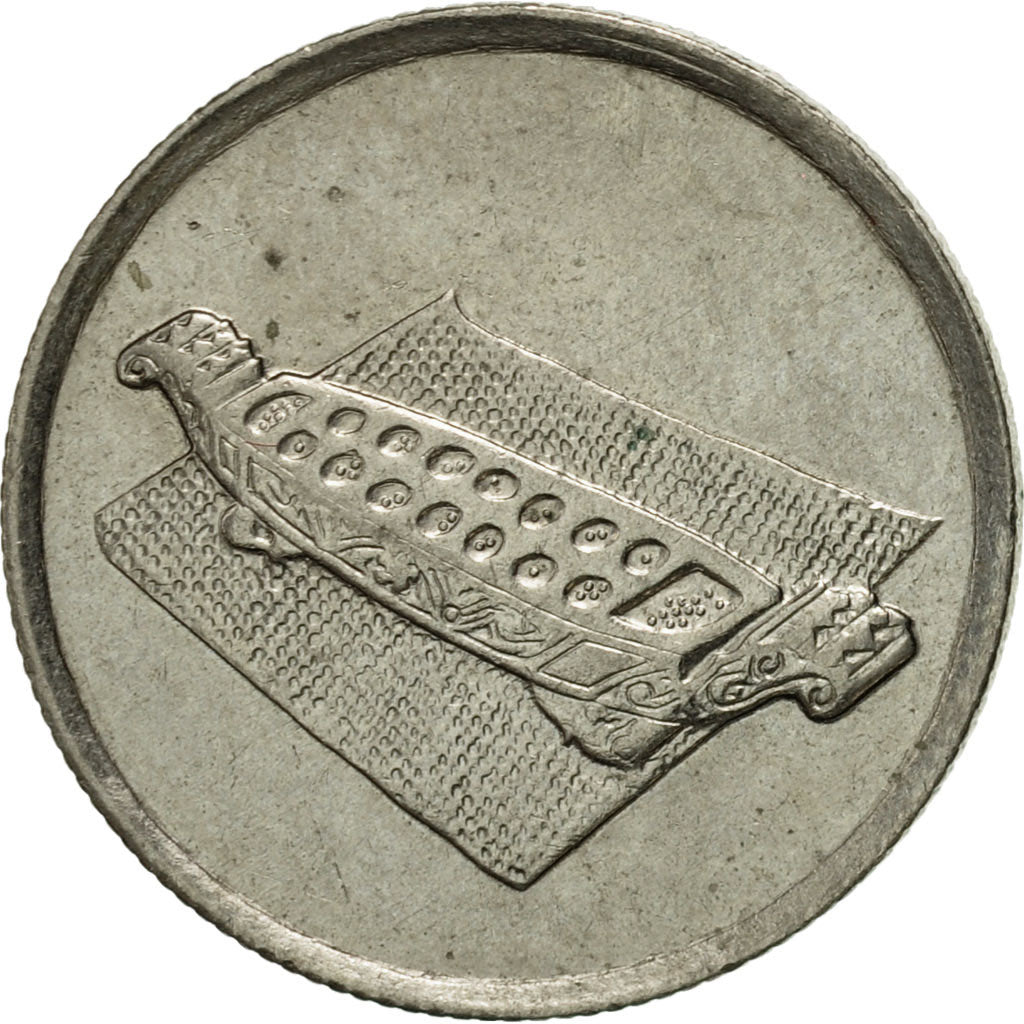 Moneta, Malesia, 10 Sen, 2005, BB+, Rame-nichel, KM:51