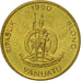 Coin, Vanuatu, Vatu, 1990, British Royal Mint, AU(50-53), Nickel-brass, KM:3