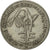 Moneda, Estados del África Occidental, 50 Francs, 1989, Paris, MBC+, Cobre -