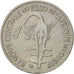 Coin, West African States, 100 Francs, 1967, Paris, AU(50-53), Nickel, KM:4