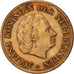 Coin, Netherlands, Juliana, 5 Cents, 1973, EF(40-45), Bronze, KM:181