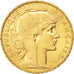 FRANCE, Marianne, 20 Francs, 1906, KM #847, AU(55-58), Gold, Gadoury #1064, 6.45