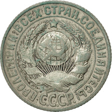 Russia, 15 Kopeks, 1927, Saint-Petersburg, VF(20-25), Silver, KM:87