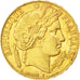 FRANCE, Cérès, 20 Francs, 1851, Paris, KM #762, AU(55-58), Gold, Gadoury #1059, 