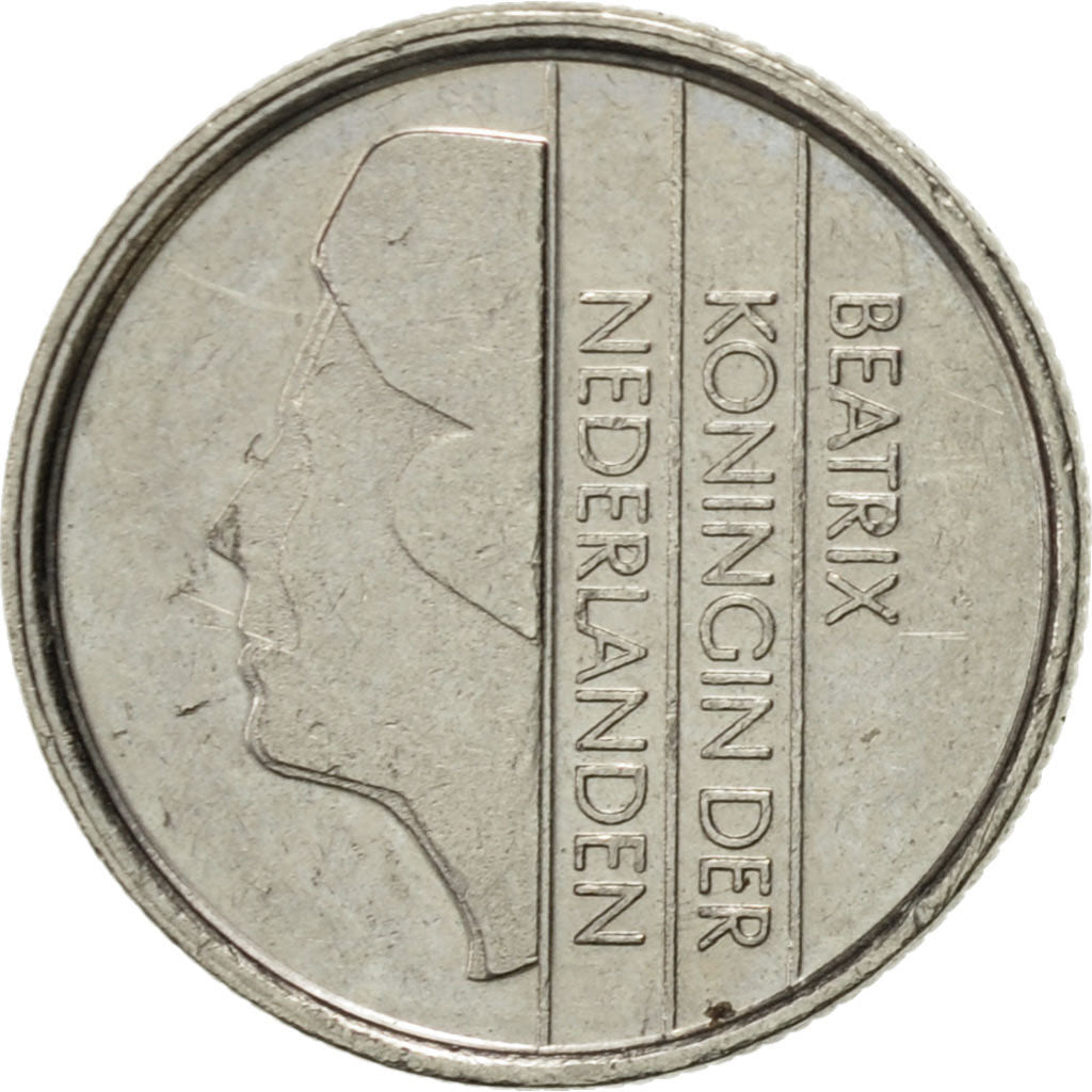Paesi Bassi, Beatrix, 10 Cents, 1982, SPL-, Nichel, KM:203