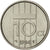 Coin, Netherlands, Beatrix, 10 Cents, 1984, AU(55-58), Nickel, KM:203