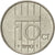 Moneda, Países Bajos, Beatrix, 10 Cents, 1990, EBC, Níquel, KM:203