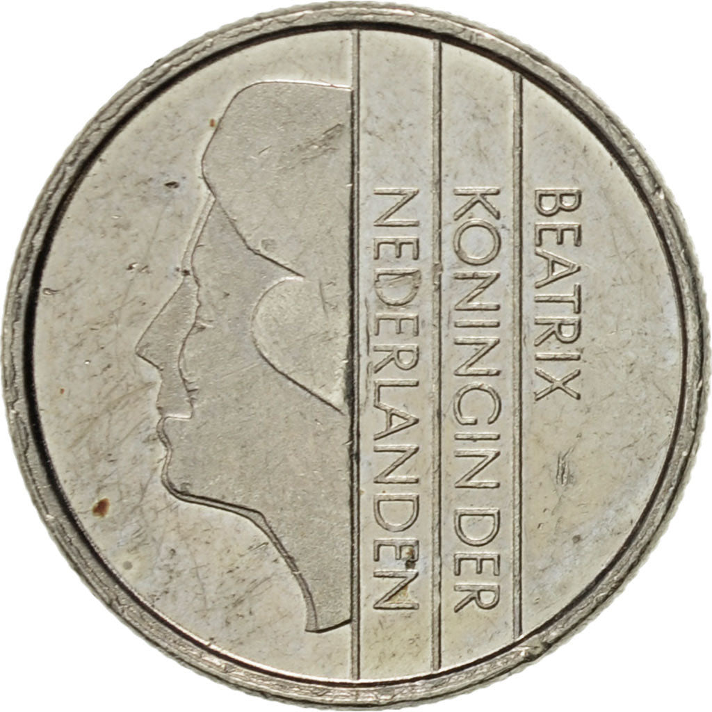 Monnaie, Pays-Bas, Beatrix, 10 Cents, 1992, SUP, Nickel, KM:203