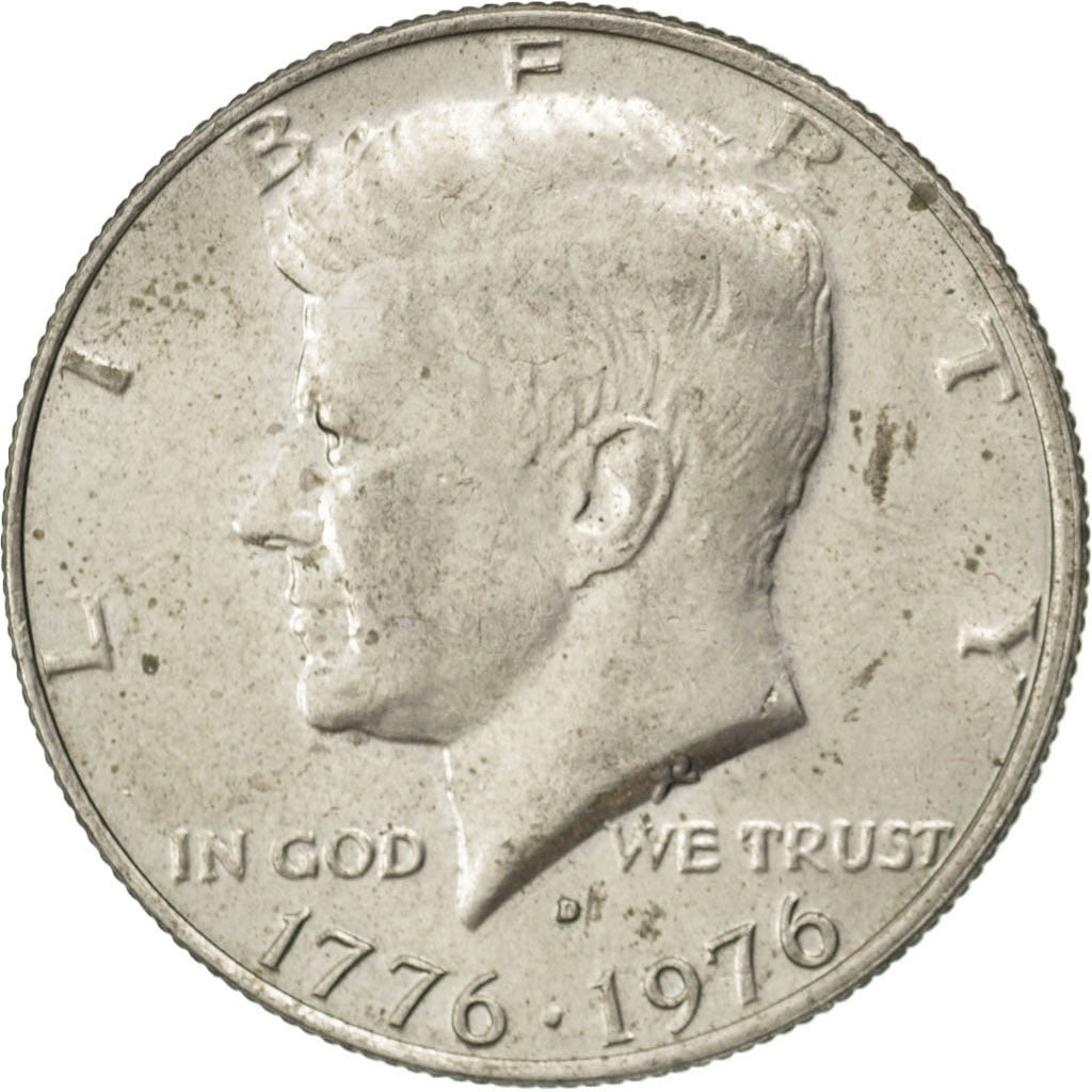 UNITED STATES, Kennedy Half Dollar, Half Dollar, 1976, U.S. Mint, KM #205,...