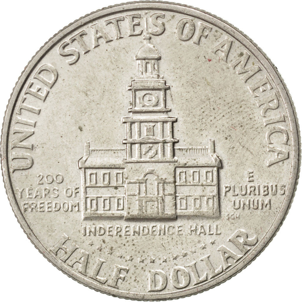 UNITED STATES, Kennedy Half Dollar, Half Dollar, 1976, U.S. Mint, KM #205,...