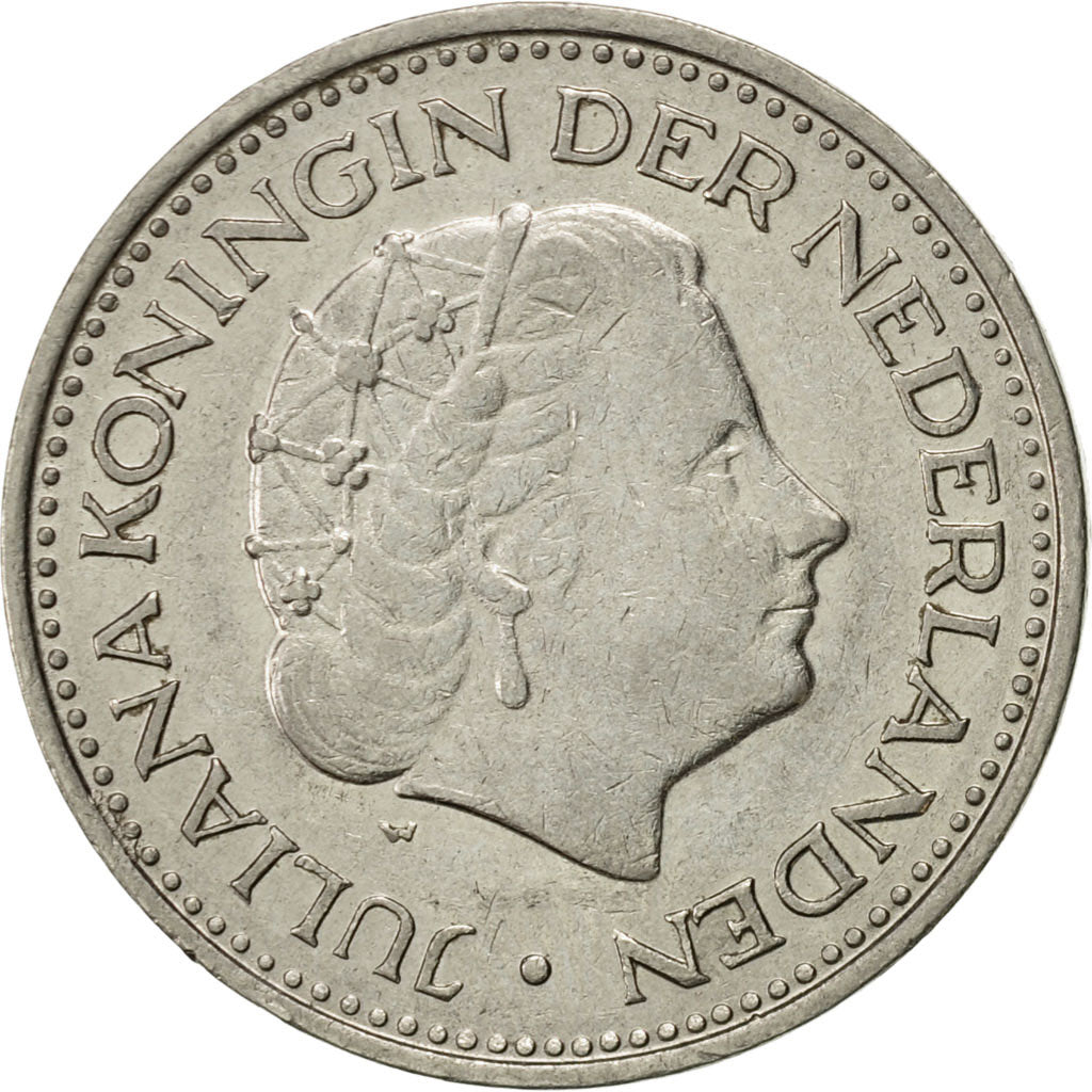 Moneda, Países Bajos, Juliana, Gulden, 1970, EBC, Níquel, KM:184a