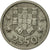 Monnaie, Portugal, 2-1/2 Escudos, 1974, TTB+, Copper-nickel, KM:590