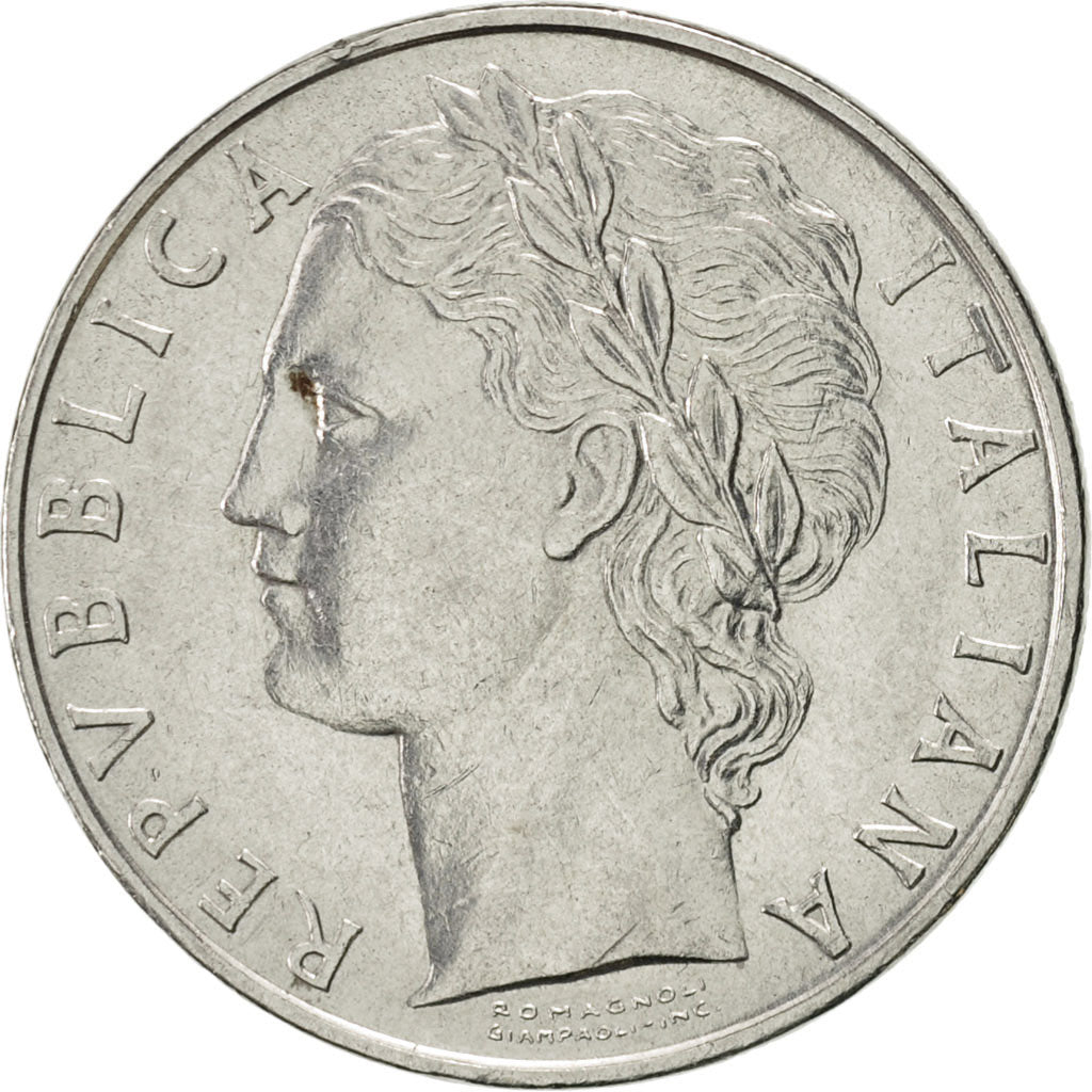 Munten, Italië, 100 Lire, 1974, Rome, PR, Stainless Steel, KM:96.1